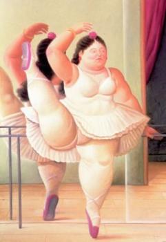 費爾南多 博特羅 Dancer at the Barre 費爾南多 博特羅 Dancer at the Barre